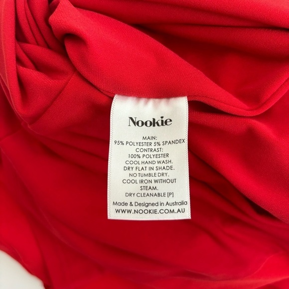 Nookie Minx Midi in Cherry Size XS - Picture 8 of 12